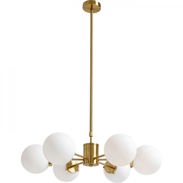 KARE Design Lustr Heavenly - zlatý 70cm