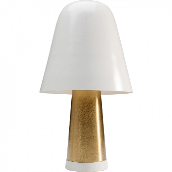 KARE Design Stolní lampa Kadea - bílá, 38cm