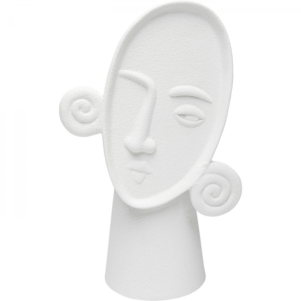 KARE Design Porcelánová váza Curly Head 29cm