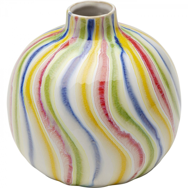 KARE Design Kameninová váza Rivers Colore 14cm