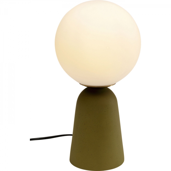 KARE Design Stolní lampa Bollie zelená 33cm