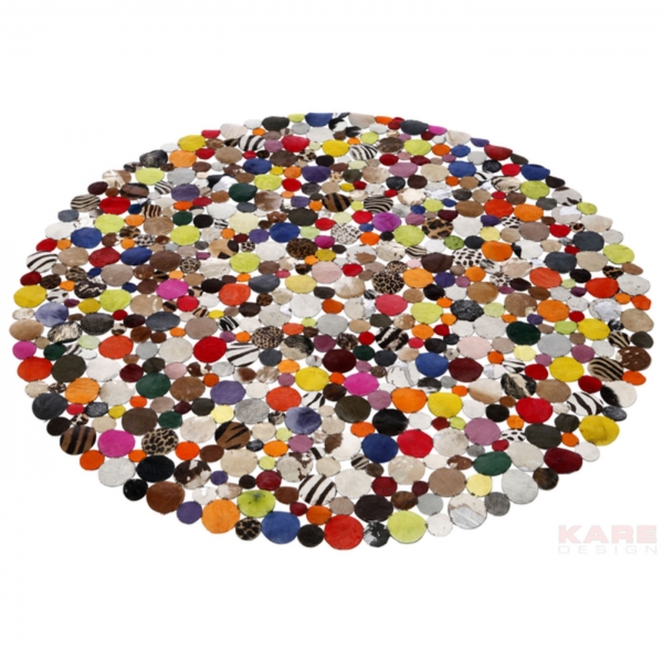 KARE Design Koberec Circle Multi Ø150cm